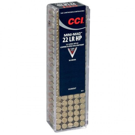 CCI MiniMag HP .22LR 36gr 100db/doboz 